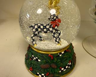 Mackenzie-Childs Snow Globe