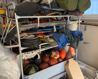 Lots of Sports Equipment