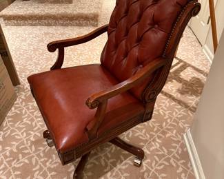 Leather Desk Chair