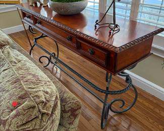 Console Table  68" long x 37" high x 20" deep