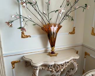 Pair of Consoles 42" wide x 17" deep