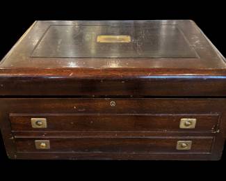 Box for 207pc Reed & Barton Florentine Lace Sterling Silver Flatware