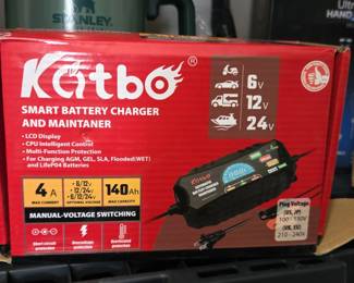 Katbo KTB Smart Battery Charger and Maintainer
