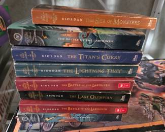 Percy Jackson  The Olympians Book Series by Rick Riordan