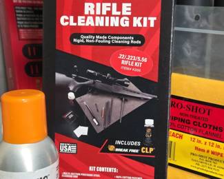 KleenBore . or . or . Rifle Cleaning Kit with Break Free CLP