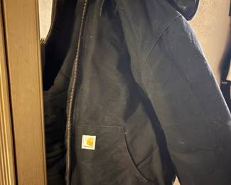 Carhartt J Mens Washed Duck Insulated Traditional Jacket