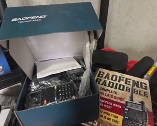 Baofeng UVRM TwoWay Radio with The Baofeng Radio Bible Guide