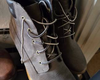 Womens Timberland Amston Wedge Ankle Boots