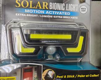 Bell Howell Solar Bionic Light Motion Activated