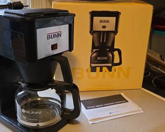 BUNN GRXB Speed Brew Coffee Maker with Box and Manual