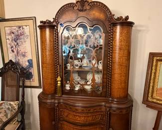 China cabinet is not for sale -- only the contents