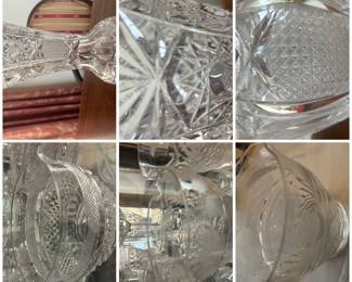 Waterford, Lalique, Stuben 