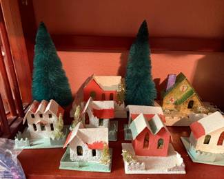 Vintage Putz houses
