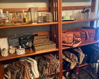 Purses, Shoes, Perfume