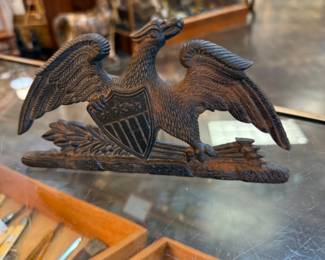 Virginia  Metalcrafters Federal Spread Eagle Bookend 
