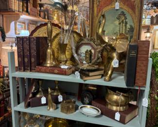 brass special figurines, books and more