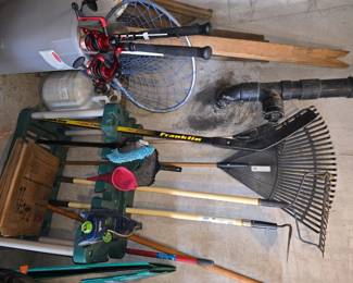 Outdoor tools and fishing poles