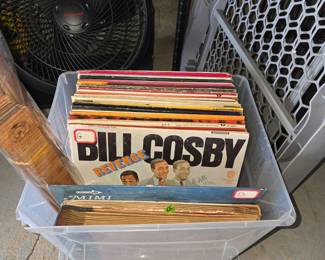 Vinyl records and dividers