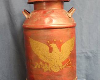 vintage milk can