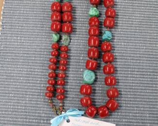 Coral beads