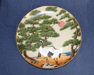 hand painted Japanese porcelain
