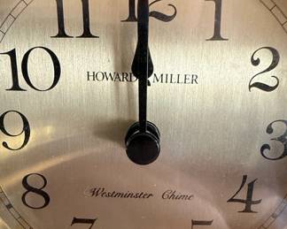 Howard Miller Westminster Chime Mantel Clock and Barometer Set