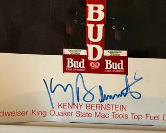 Kenny Bernstein Budweiser King Quaker State Mac Tools Top Fuel Dragster Poster