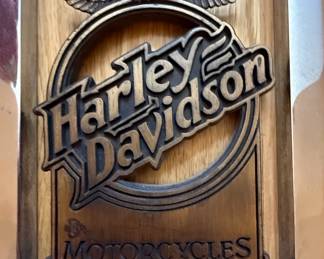 Harley Davidson Emblem Sissy Bar