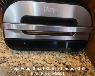 Ninja Foodi Smart XL in Indoor Grill  Air Fryer FG