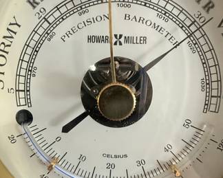 Howard Miller Westminster Chime Mantel Clock and Barometer Set