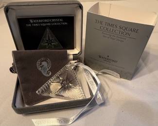 Waterford Crystal Times Square Star of Hope Ornament