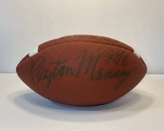Peyton Manning Autographed Wilson The Duke Football