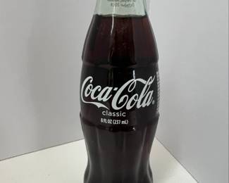 Wendys Anniversary CocaCola Bottle