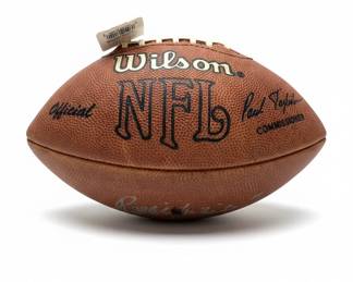 Autographed NFL Football  Reggie White 