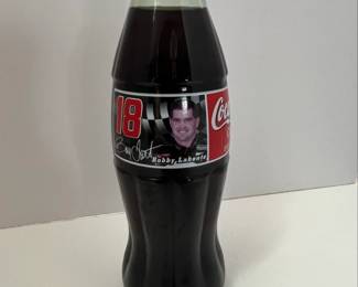 CocaCola Bobby Labonte  NASCAR Bottle
