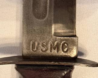 KABAR USMC Fighting Knife WWII Era