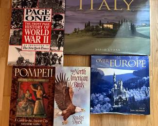 Collection of History, Travel, and Nature Books