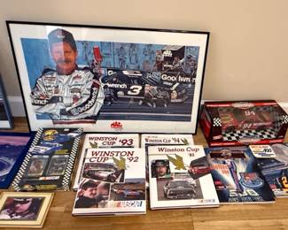 Dale Earnhardt and Richard Petty NASCAR Memorabilia Collection