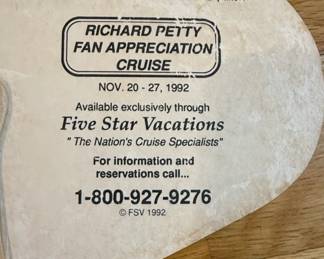 Richard Petty Fan Appreciation Tour Handheld Fan