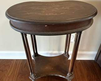 Kidney Shaped Parlor Table