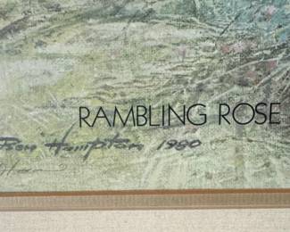 "Rambling Rose" Limited Edition Print by Ben Hampton