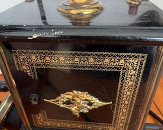 Antique Danish Bakelite Candlestick Telephone