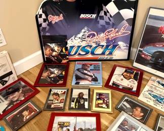 Dale Earnhardt and Richard Petty NASCAR Memorabilia Collection