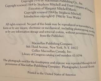 "Gone With the Wind" by Margaret Mitchell