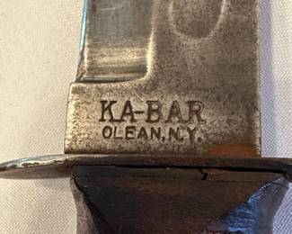 KA-BAR USMC Fighting Knife WWII Era
