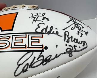 University of Tennessee Volunteers Signed Football