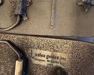 Vintage Mercury Marine and Hot Wheels Belt Buckles