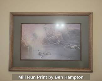 Mill Run Print by Ben Hampton