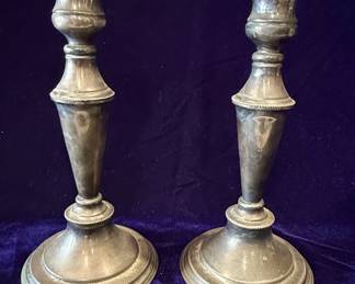 Pair of Candlesticks, Made in England