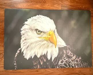 Bald Eagle Portrait Canvas Print